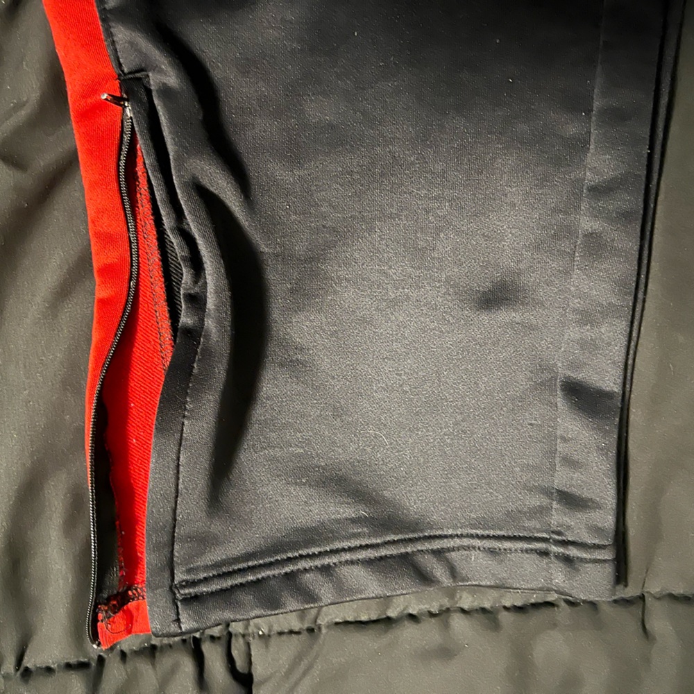 Black Nike track Pants - Picture 2 of 4